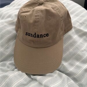 Sundance Tan Baseball Cap